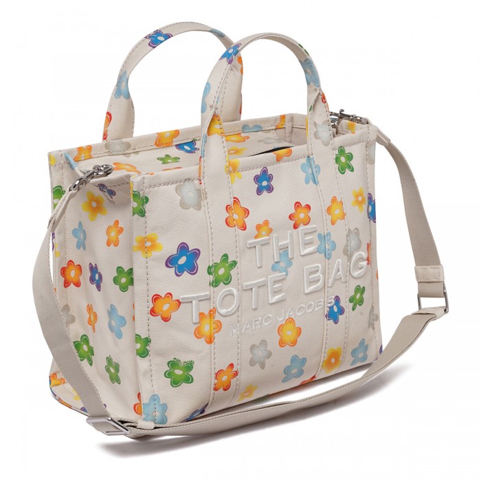 The Wild Daisy canvas medium tote