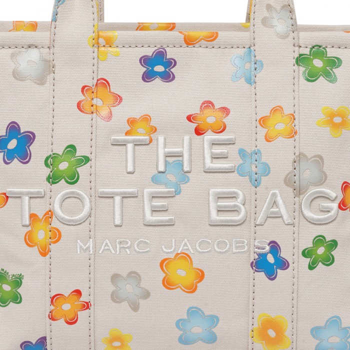 The Wild Daisy canvas medium tote