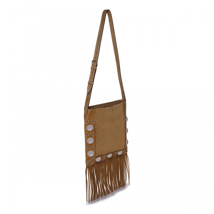 Nellcôte suede shoulder bag