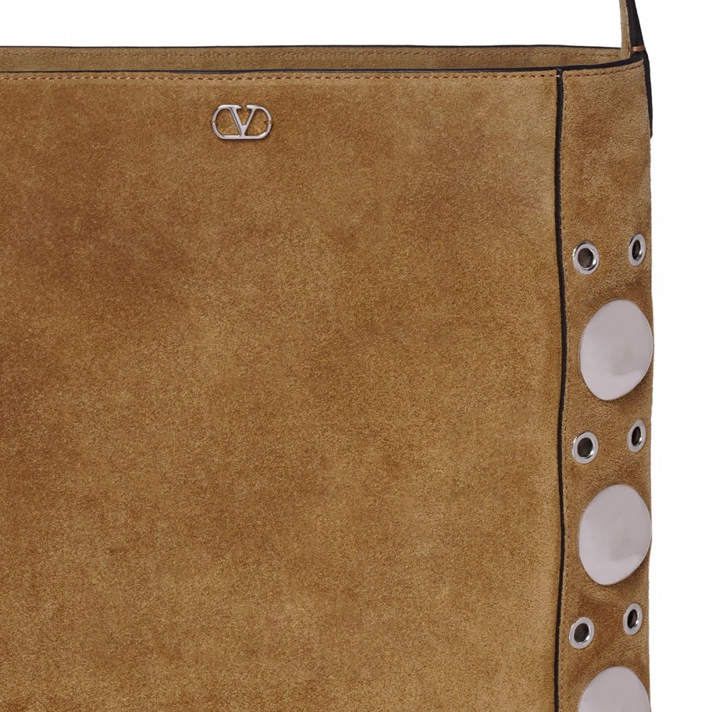 Nellcôte suede shoulder bag