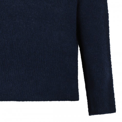 Navy virgin wool blend sweater 2