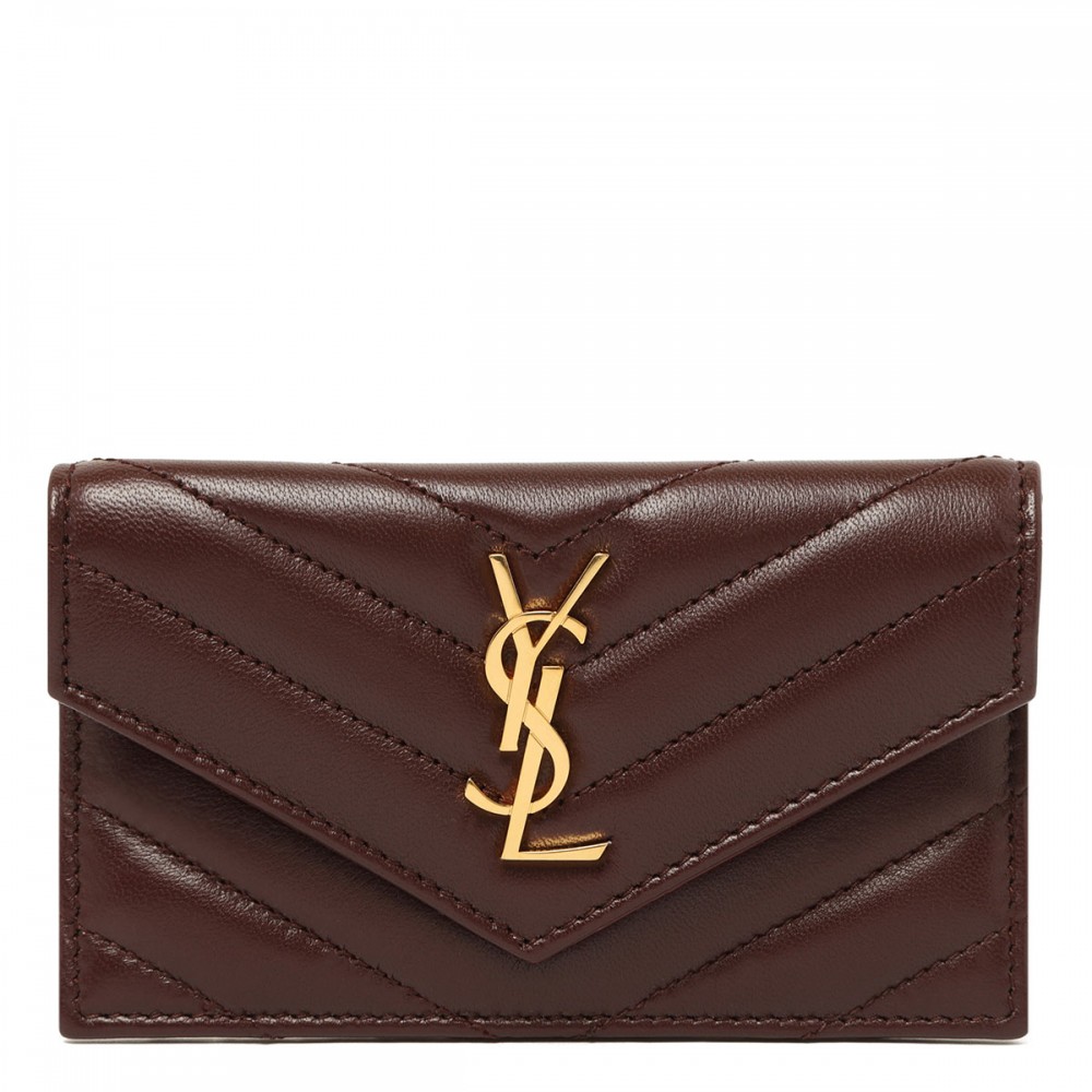 Cassandre Fragments flap card case