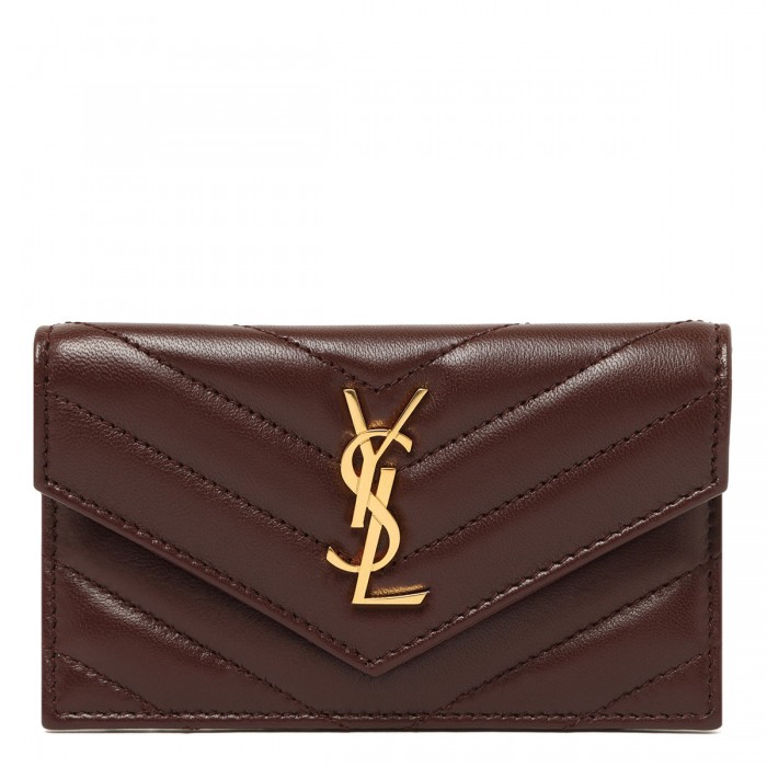 Cassandre Fragments flap card case