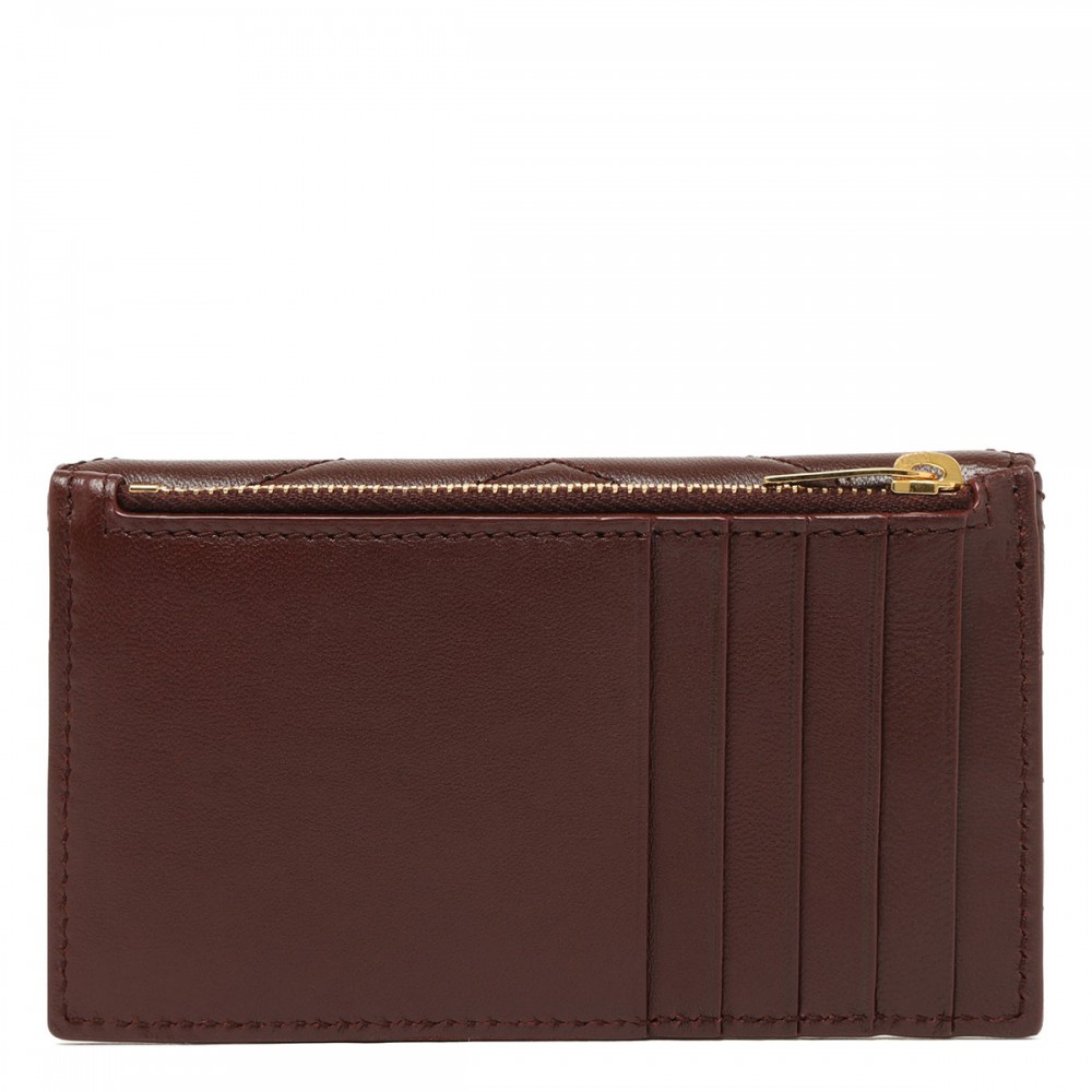 Cassandre Fragments flap card case