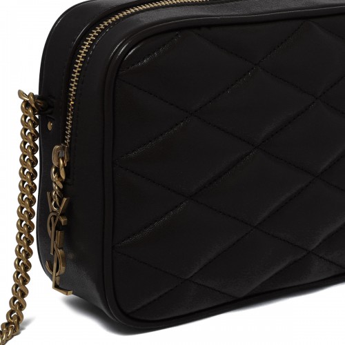 Matelassé leather camera bag 2