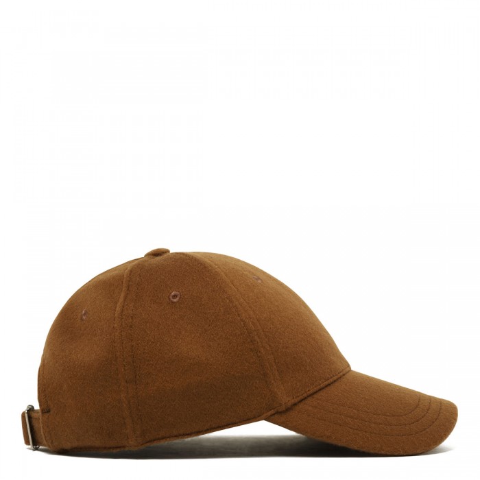 Logo cashmere cap
