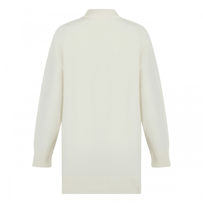 Bull knit cashmere shirt jacket