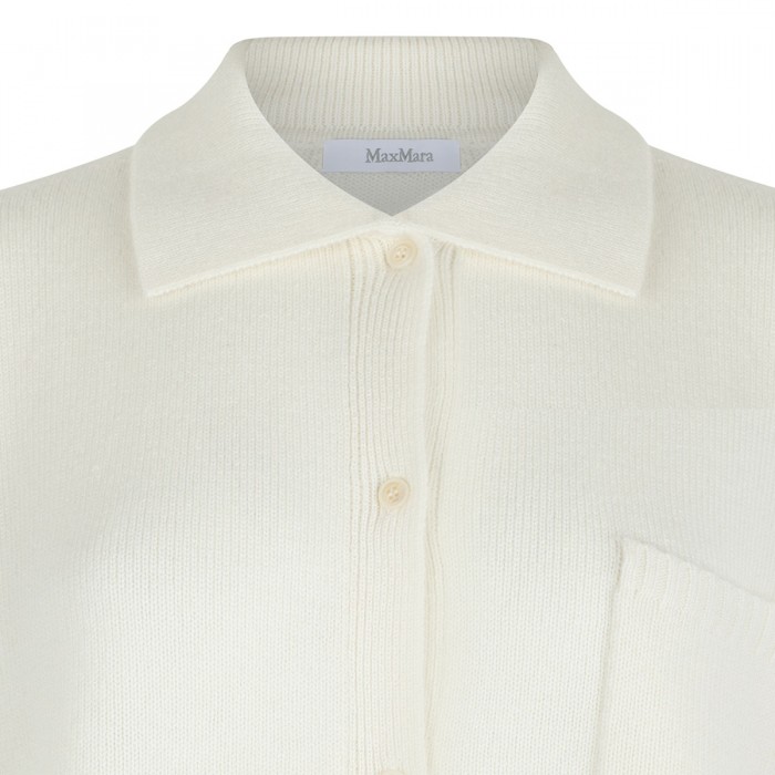 Bull knit cashmere shirt jacket