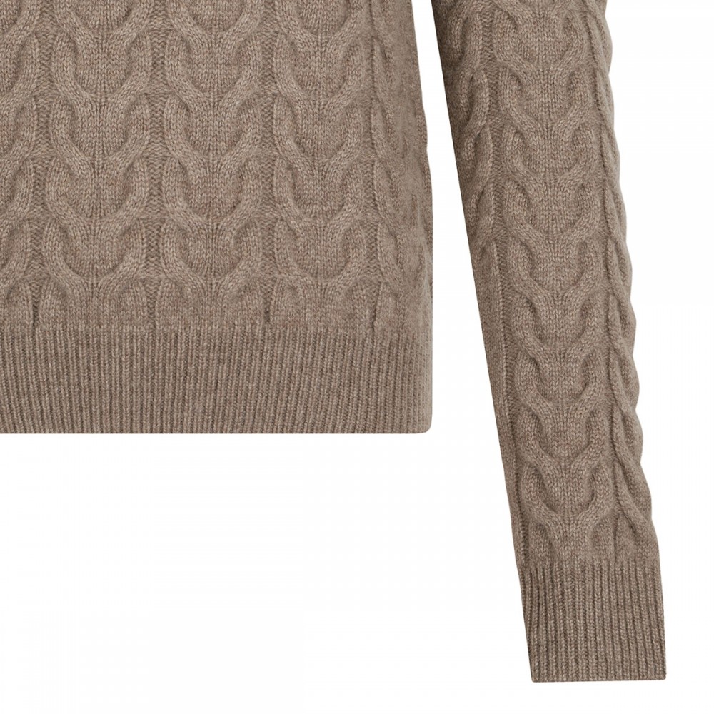 Aramis cable knit sweater