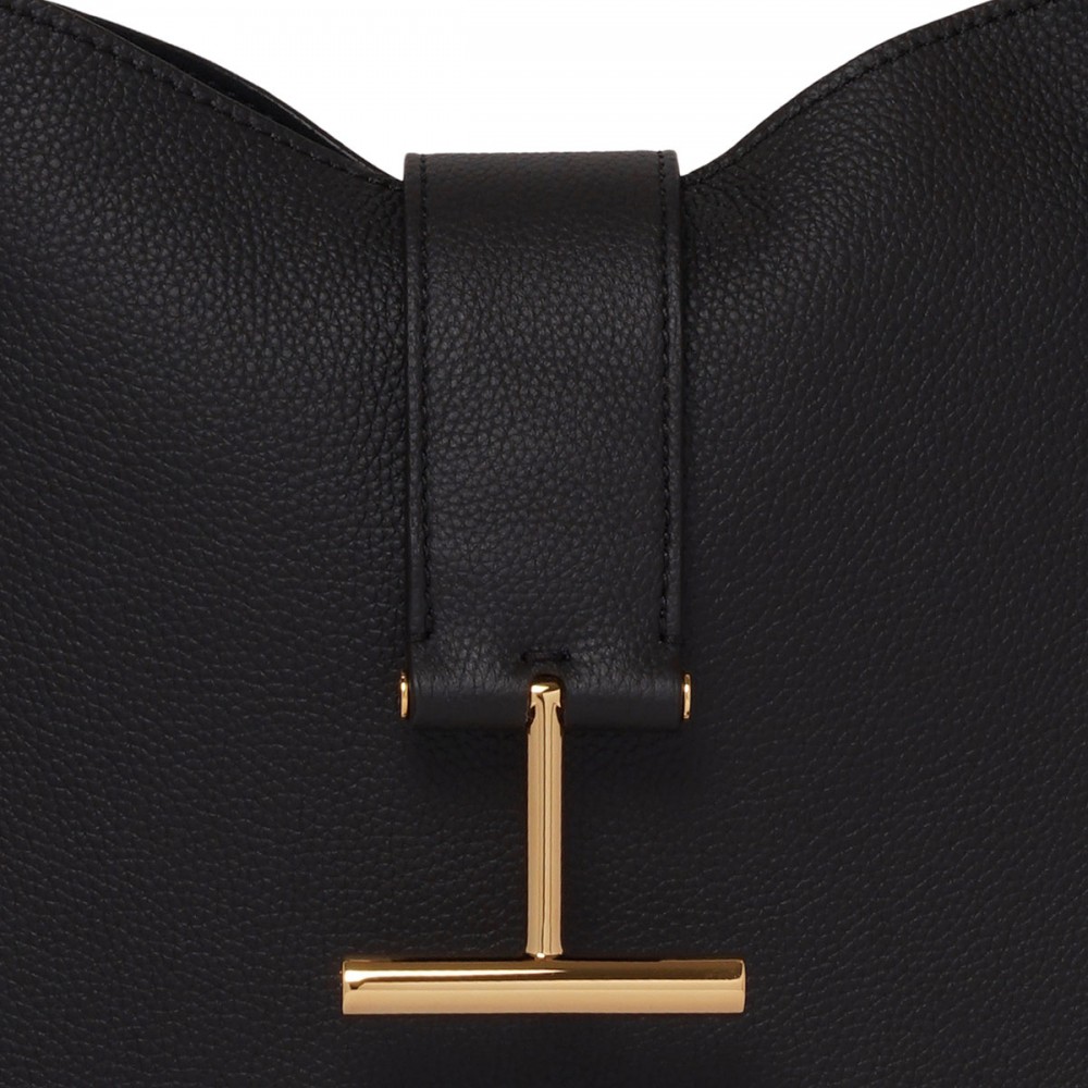 The medium leather tote bag