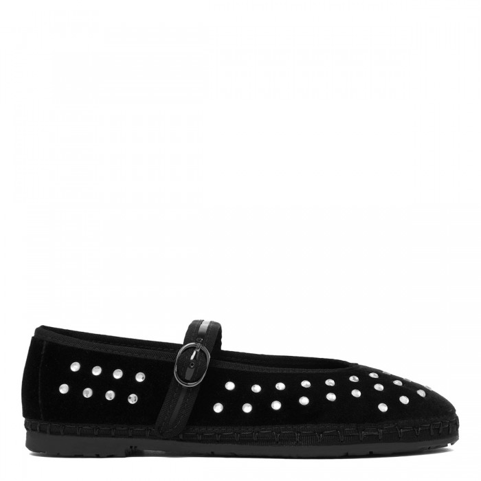 Mae crystal Mary Jane ballerinas