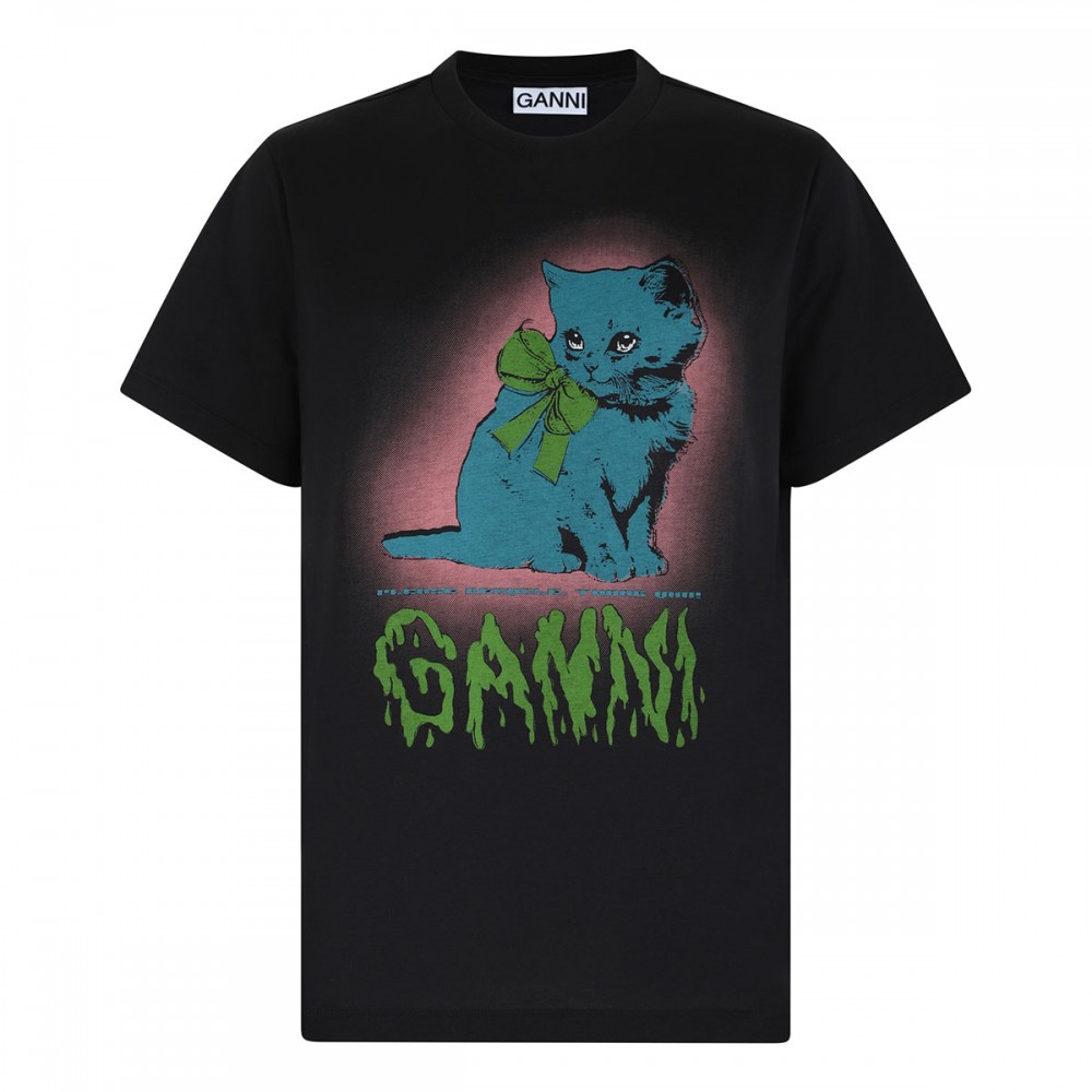 Black Kitty T-shirt