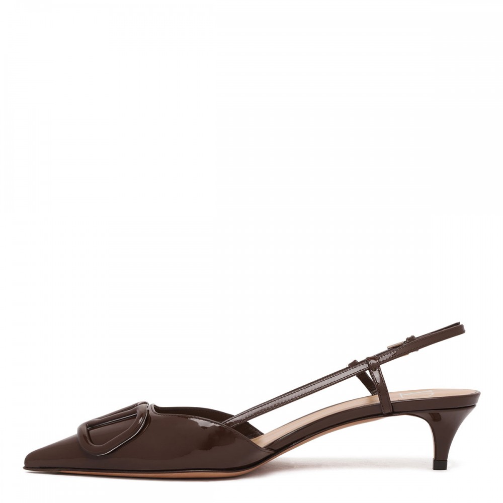 Vlogo Signature slingback pumps