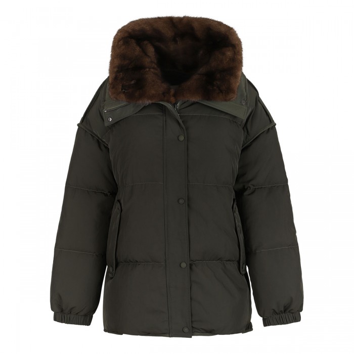 A Line puffer jacket