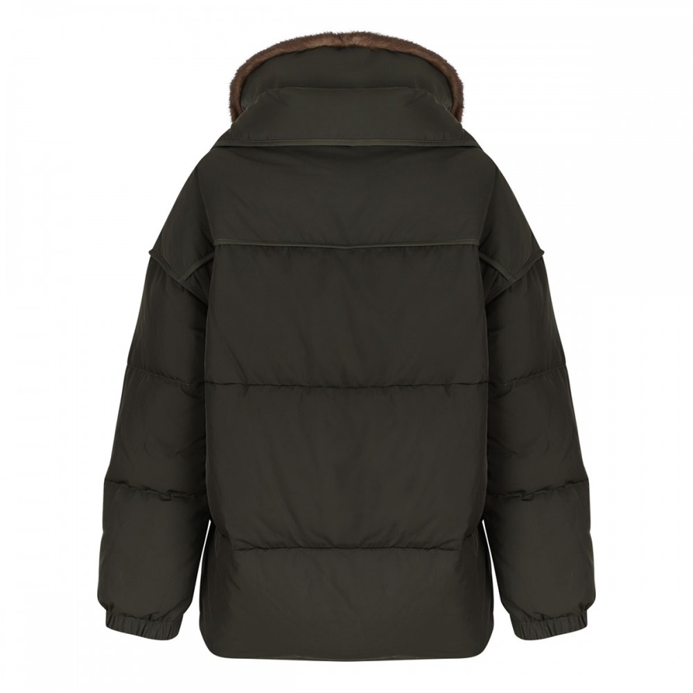 A Line puffer jacket