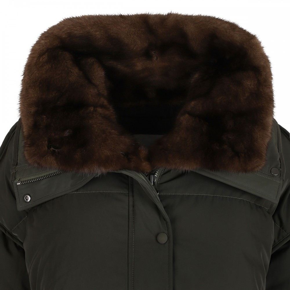 A Line puffer jacket