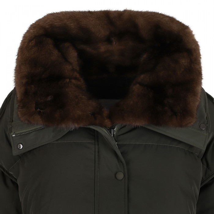 A Line puffer jacket