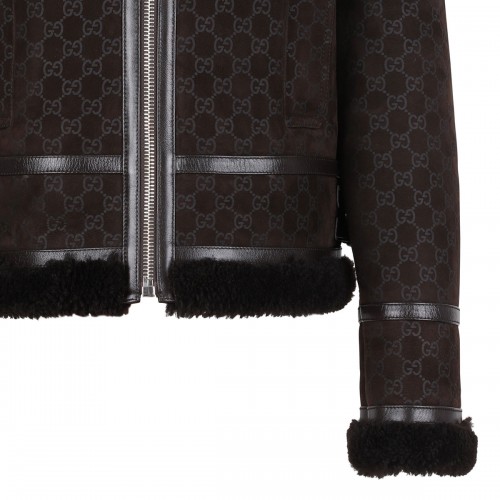 GG suede biker jacket 2