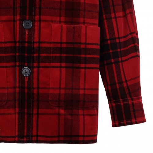 Tartan velvet jacket 2