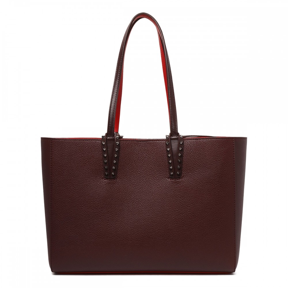 Cabata small leather tote bag