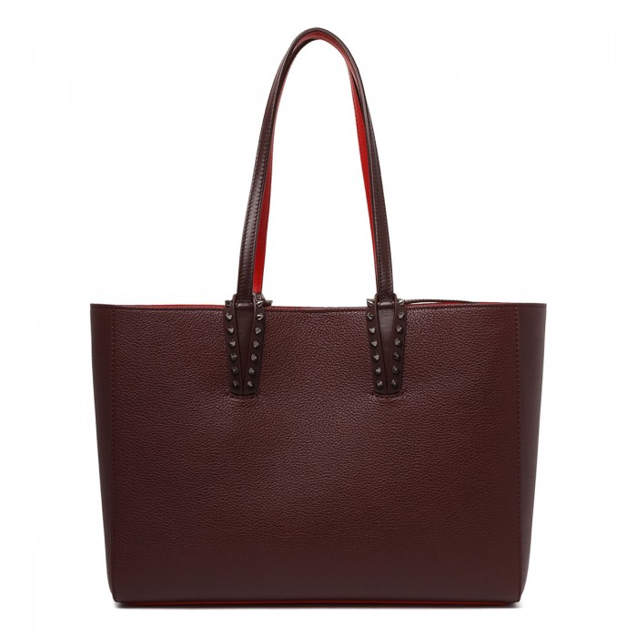 Cabata small leather tote bag
