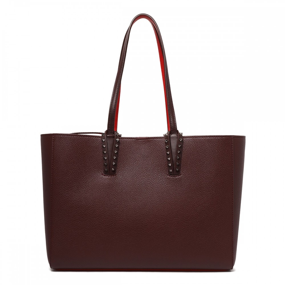 Cabata small leather tote bag