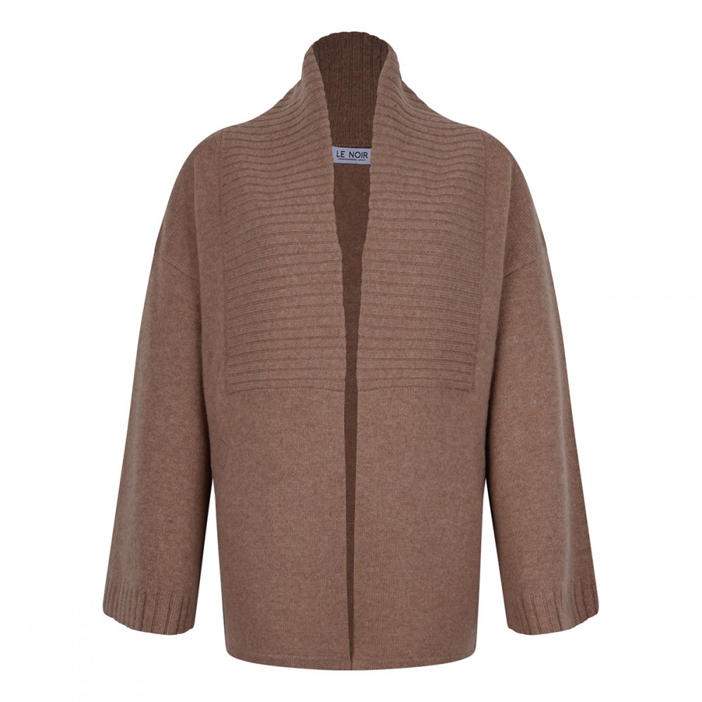 Aura camel cardigan
