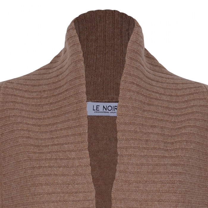 Aura camel cardigan
