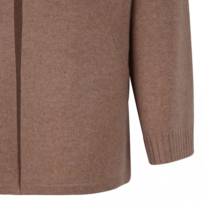 Aura camel cardigan