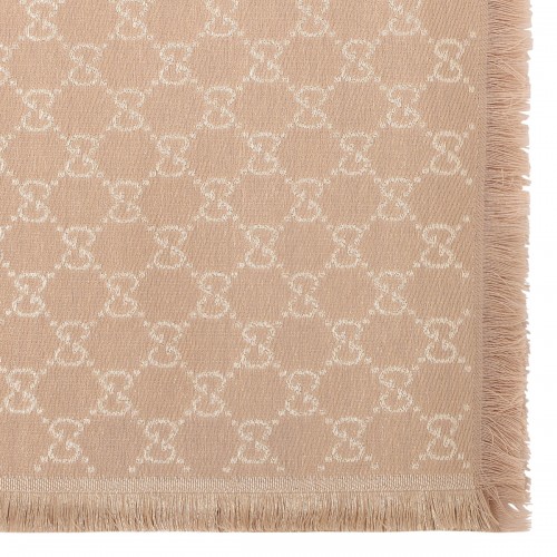 Printed GG cotton wool lamé... 2