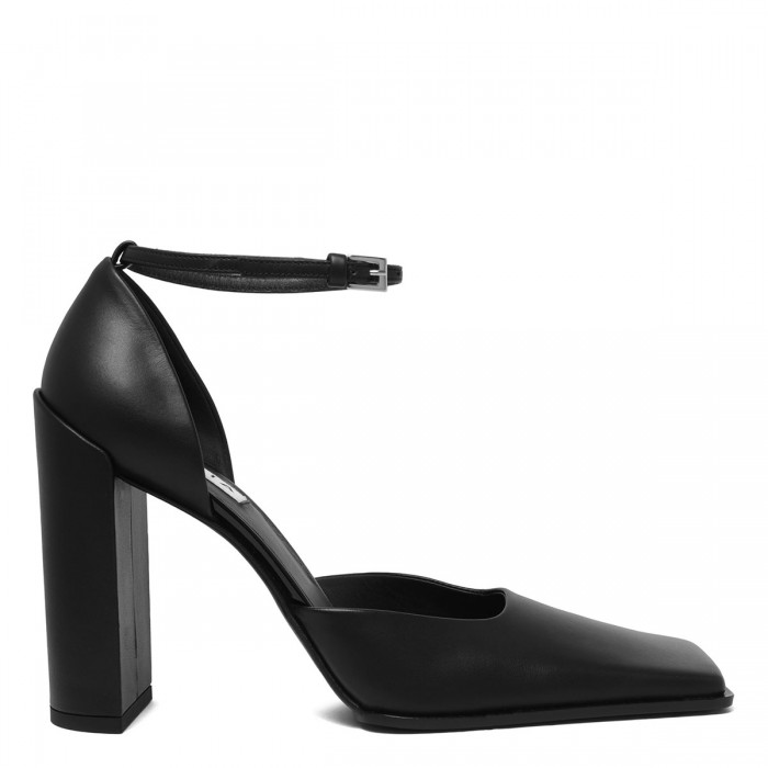 Leather D'Orsay pumps