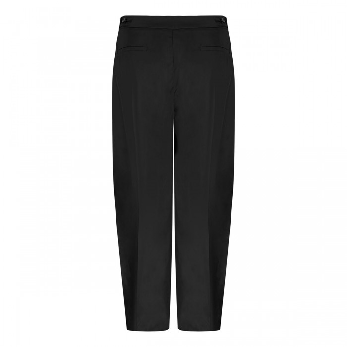 Technical taffeta tailored pants