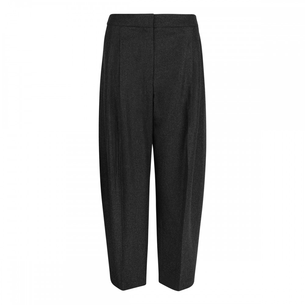 Merino flannel tailored pants