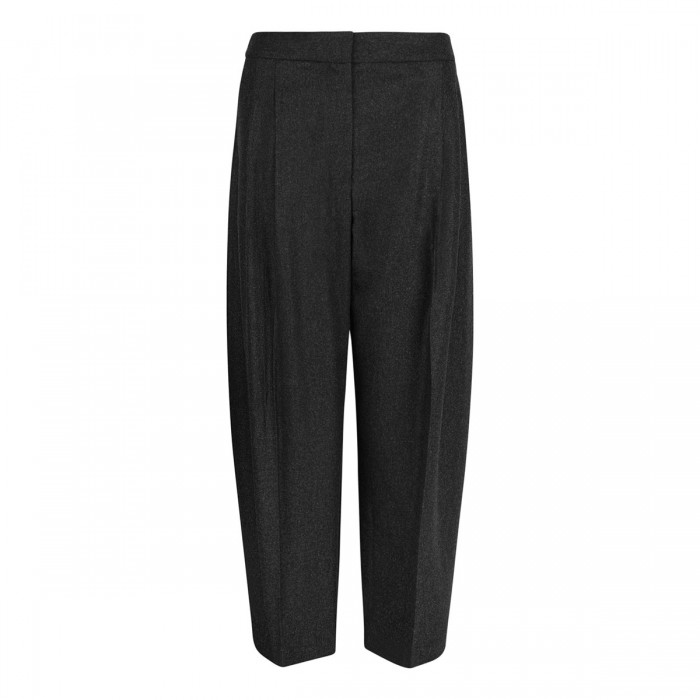 Merino flannel tailored pants