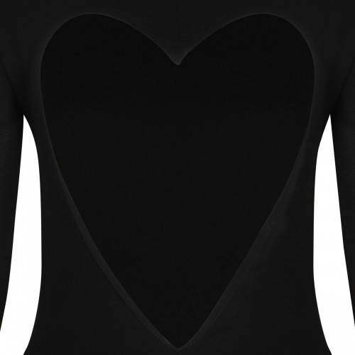 Jersey heart dress 2