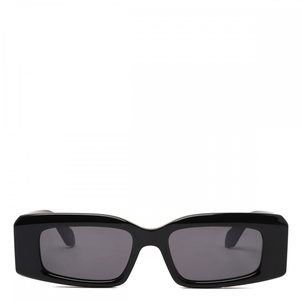 Black rectangular sunglasses