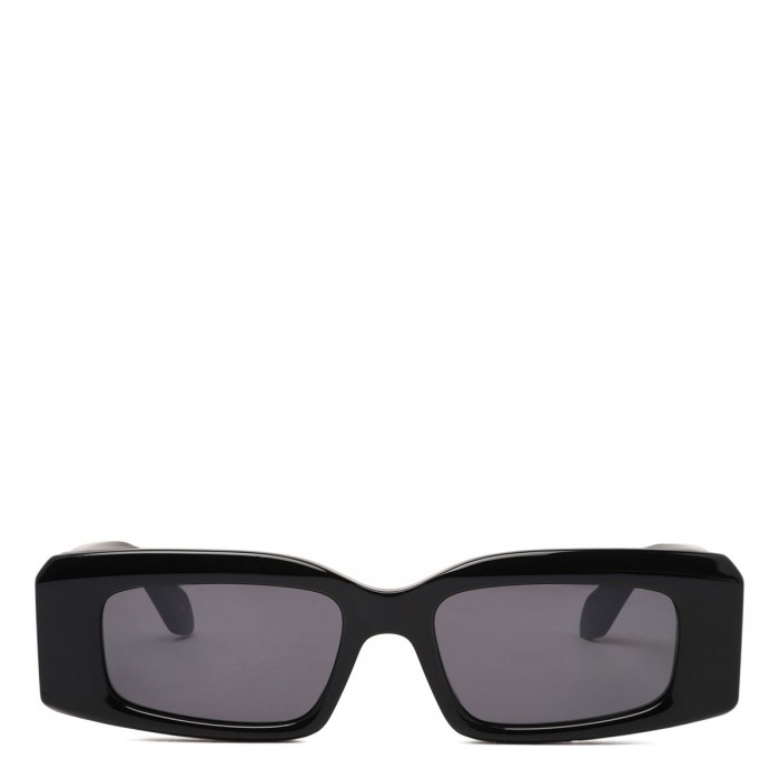 Black rectangular sunglasses