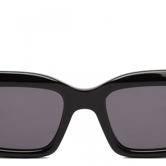 Black rectangular sunglasses