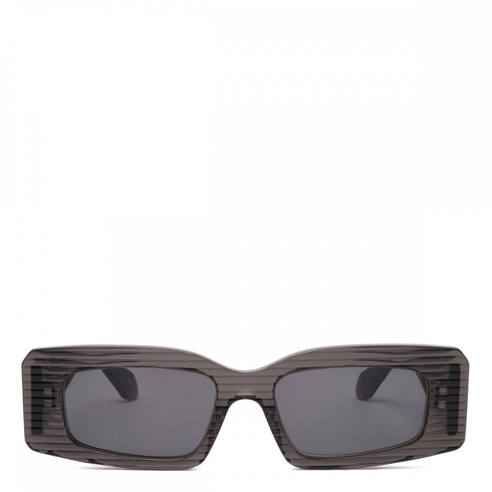Black rectangular sunglasses