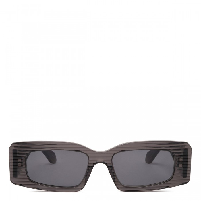 Black rectangular sunglasses
