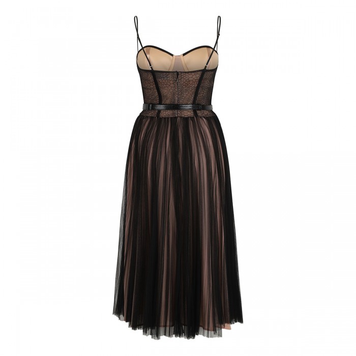 Tulle bustier dress