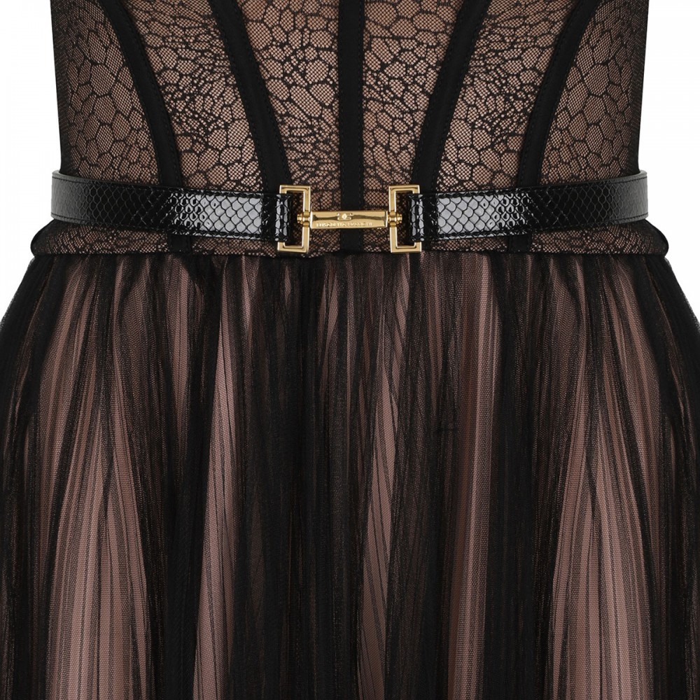Tulle bustier dress