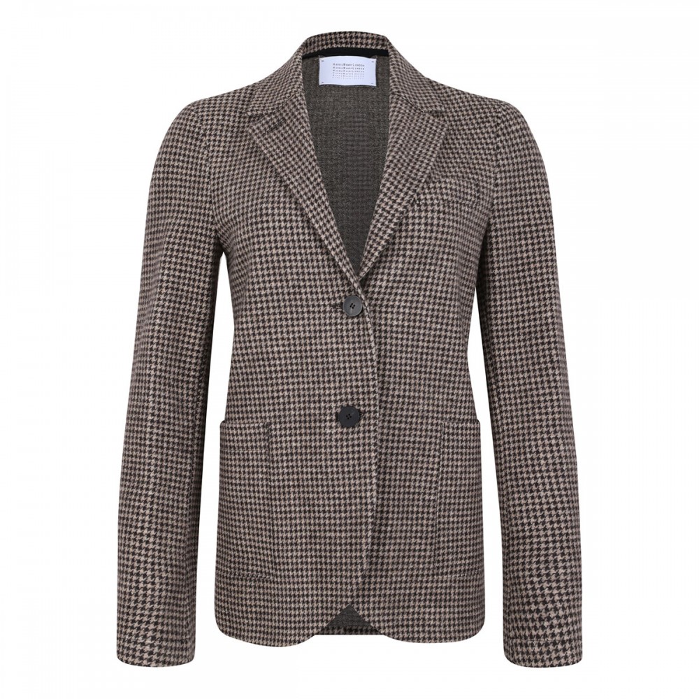 Stand up collar blazer