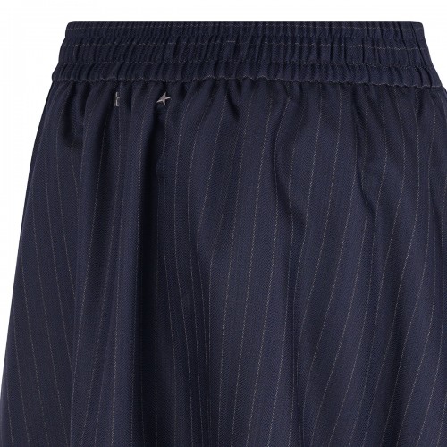 Midnight blue circle skirt 2