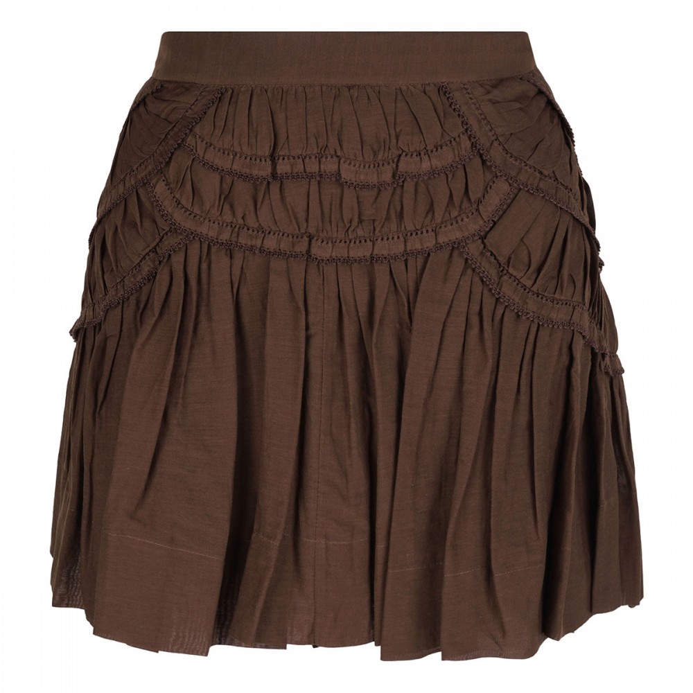 Ceola cotton voile skirt