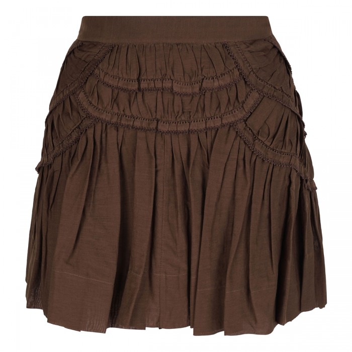 Ceola cotton voile skirt