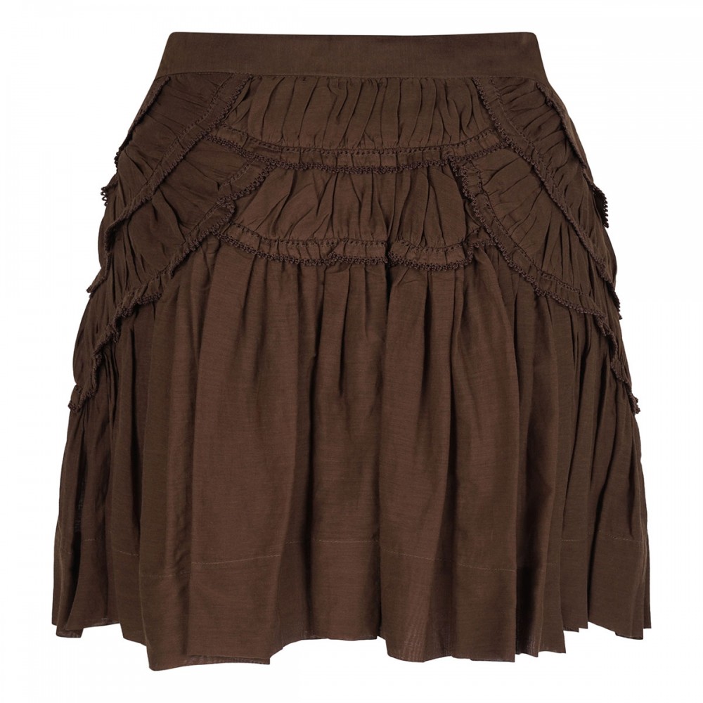 Ceola cotton voile skirt
