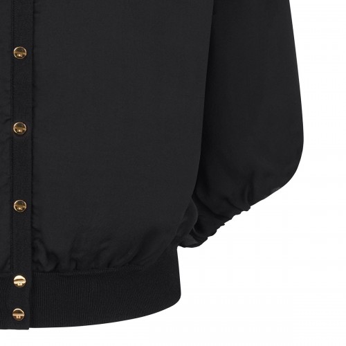 Black voile cardigan 2