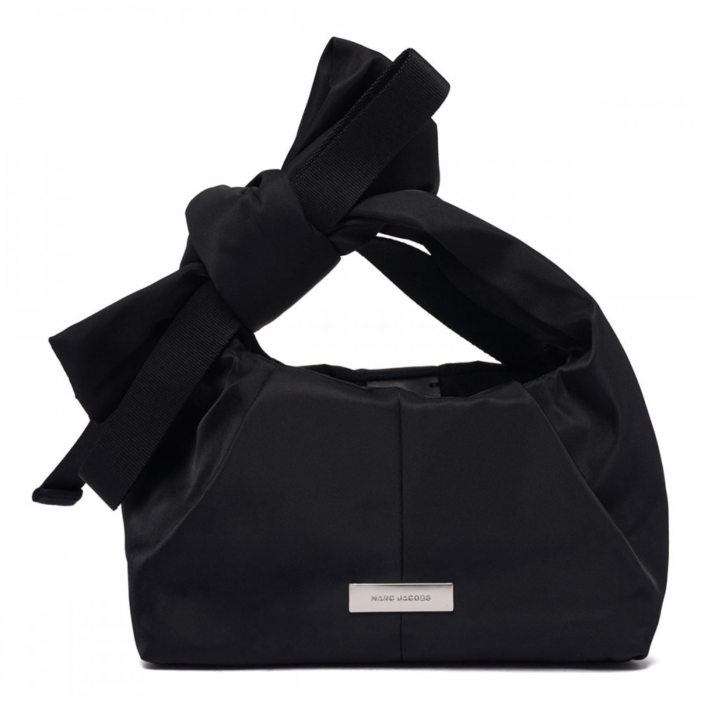 The Bow nylon mini sack bag