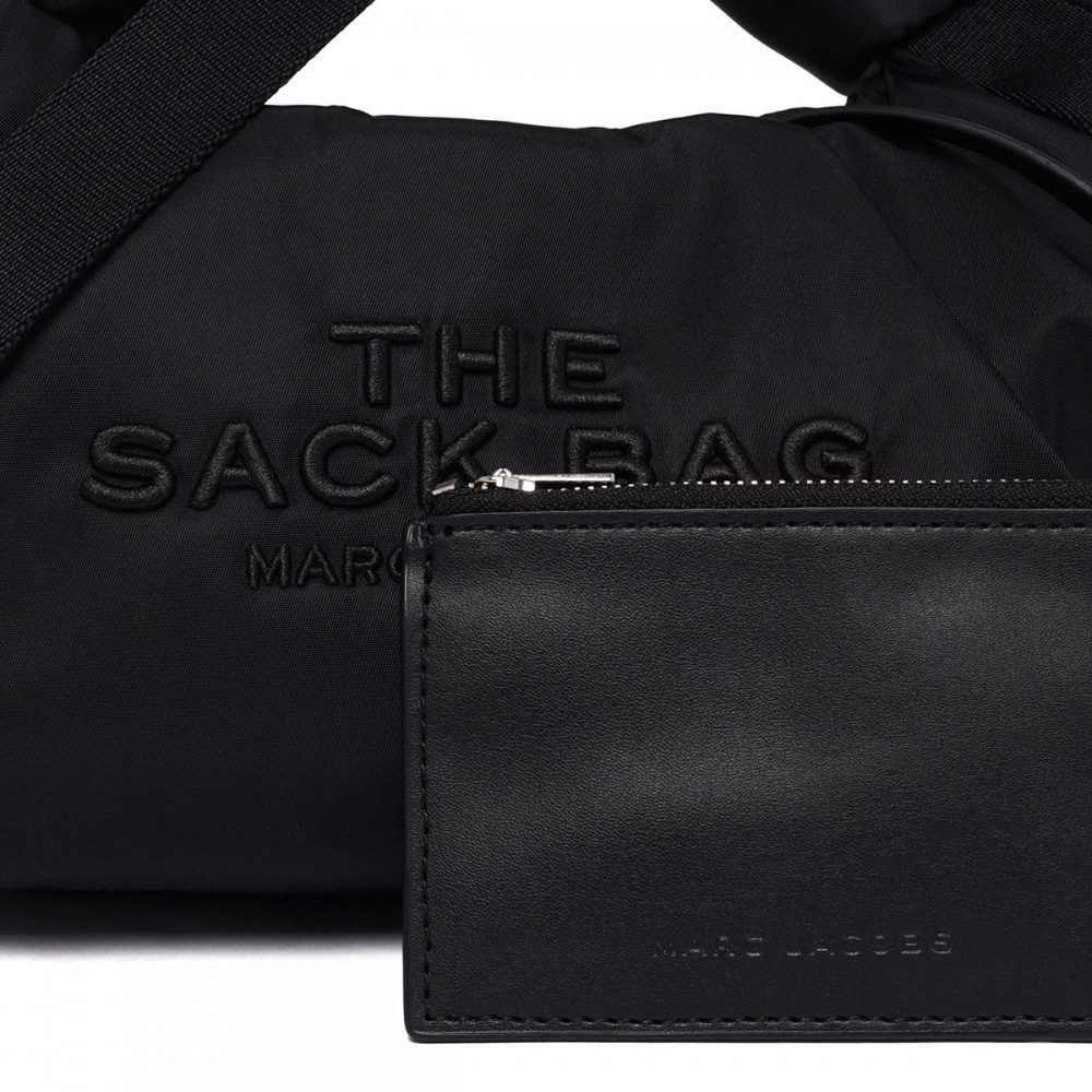 The Bow nylon mini sack bag